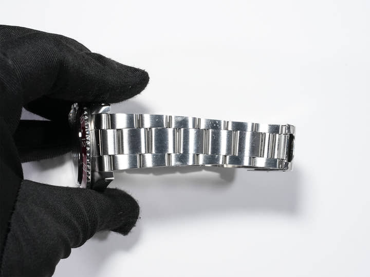 ロレックス GMTマスター Ref.1675 ステンレススチール ブラック文字盤 オイスターブレスレット 中古 cdkww4ir