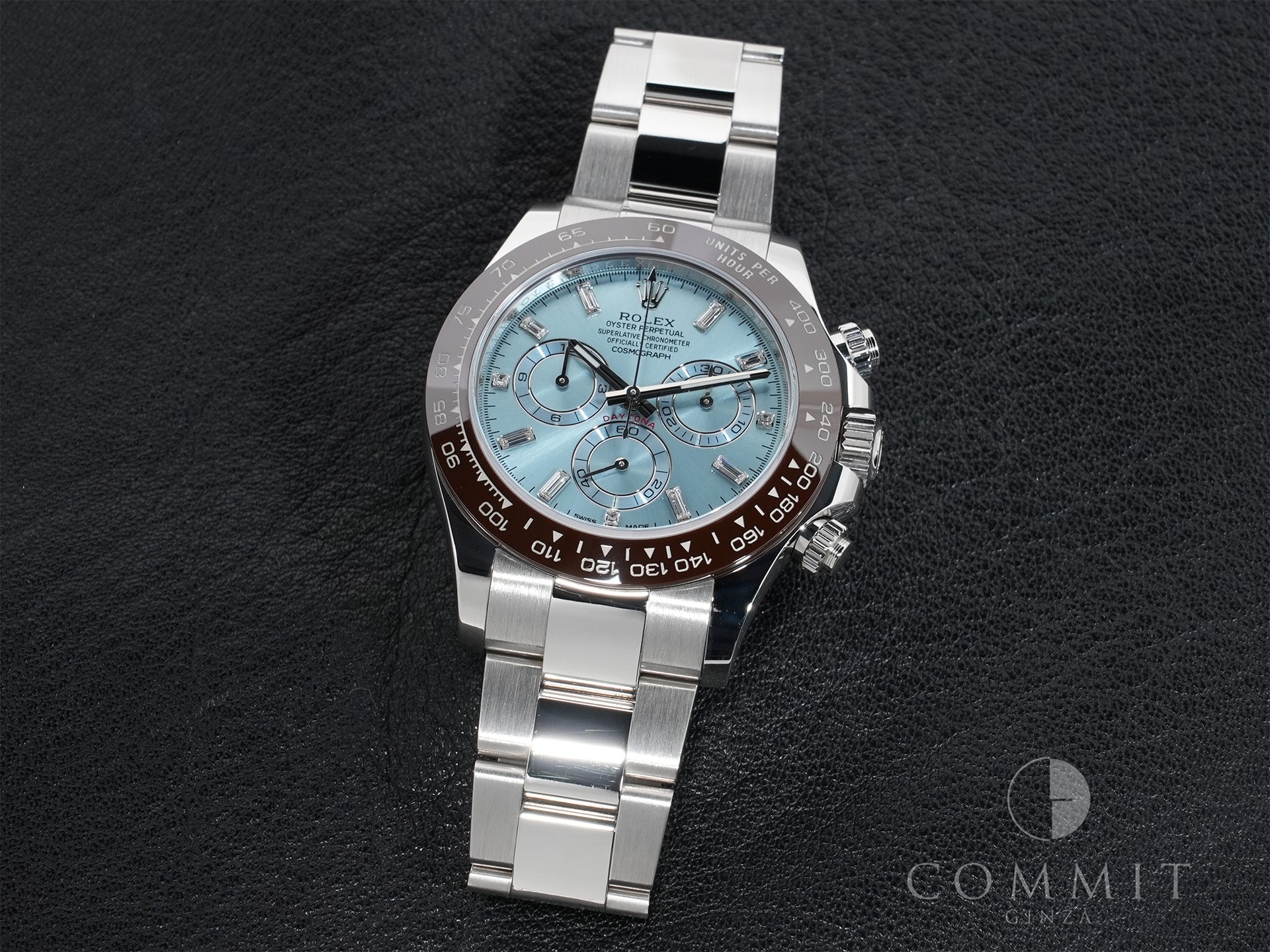 ロレックス デイトナ Ref.116506A プラチナ アイスブルー文字盤 中古 qbatm38m