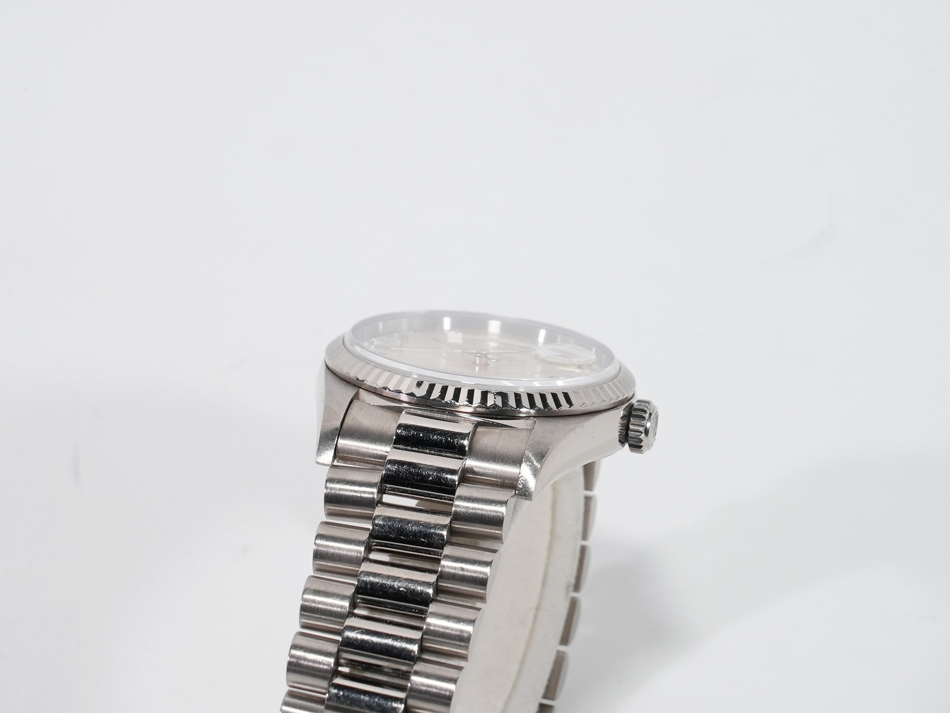 ロレックス デイデイト36 Ref.18239A ホワイトゴールド シルバー文字盤 中古 wjjztoba