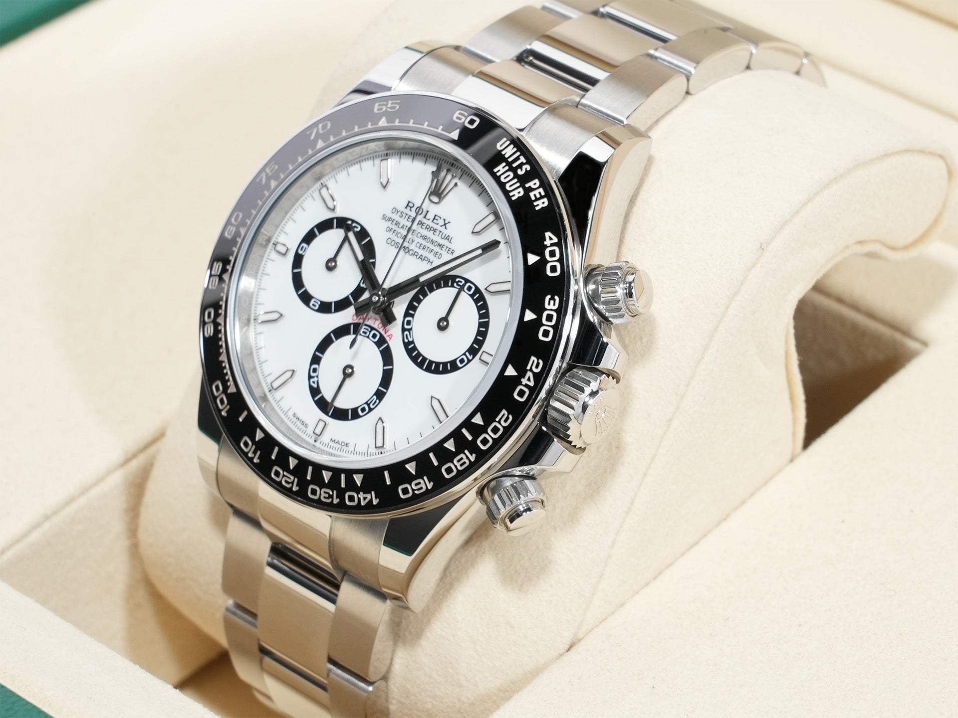 ロレックス デイトナ Ref.126500LN ステンレススチール ホワイト文字盤 中古 sm4x98fo