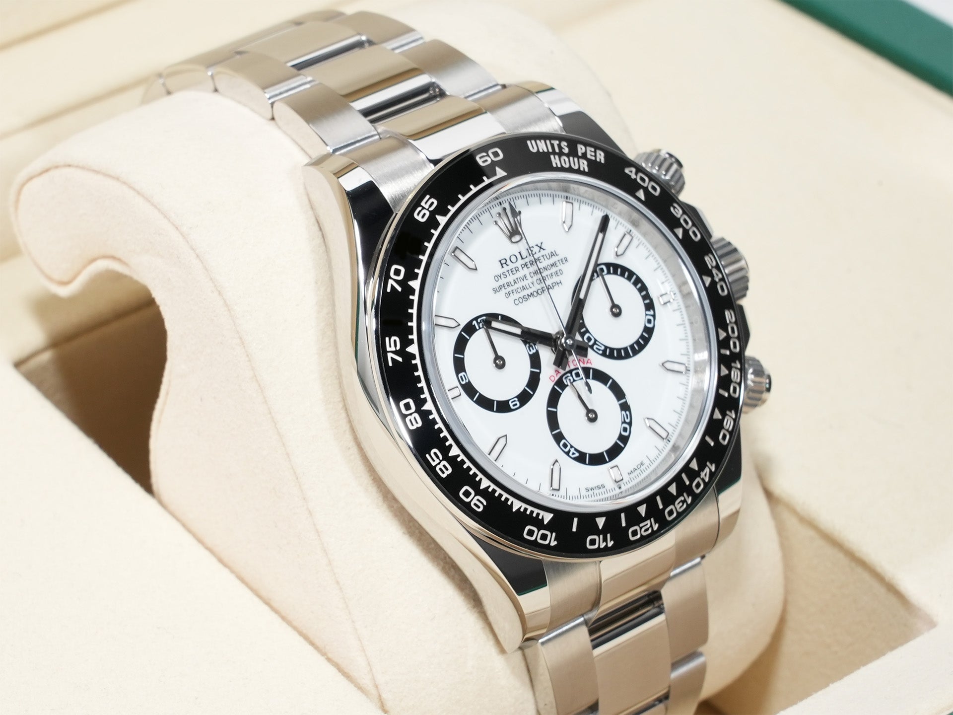 ロレックス デイトナ Ref.126500LN ステンレススチール ホワイト文字盤 中古 sm4x98fo