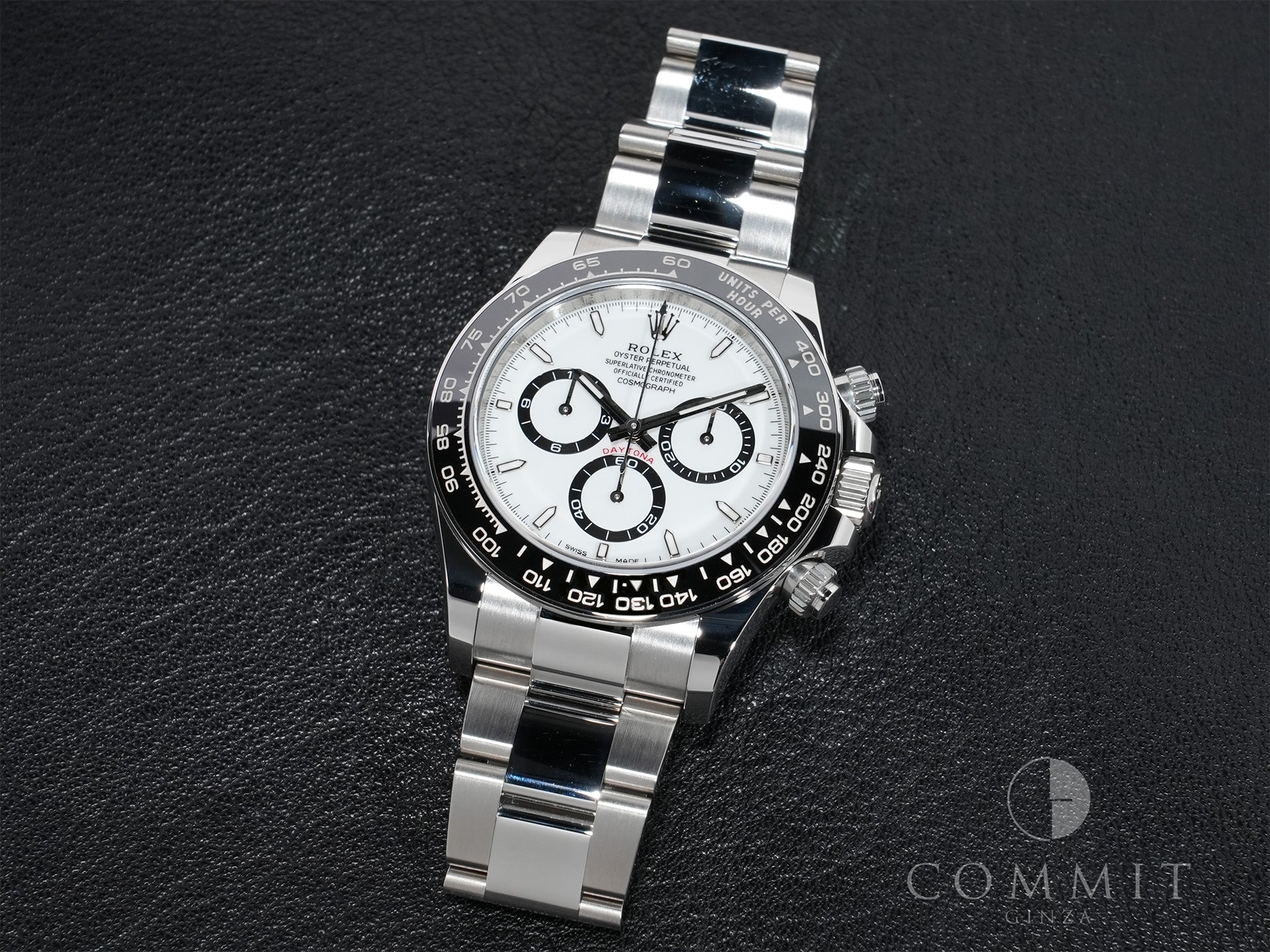 ロレックス デイトナ Ref.126500LN ステンレススチール ホワイト文字盤 中古 sm4x98fo