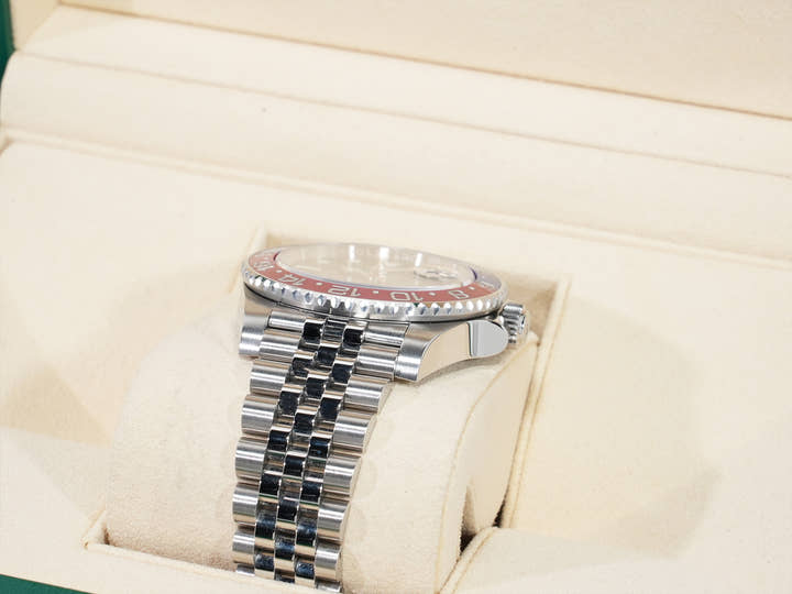 ロレックス GMTマスターII Ref.126710BLRO ステンレススチール ブラック文字盤 ジュビリーブレスレット 中古 rez63cvi