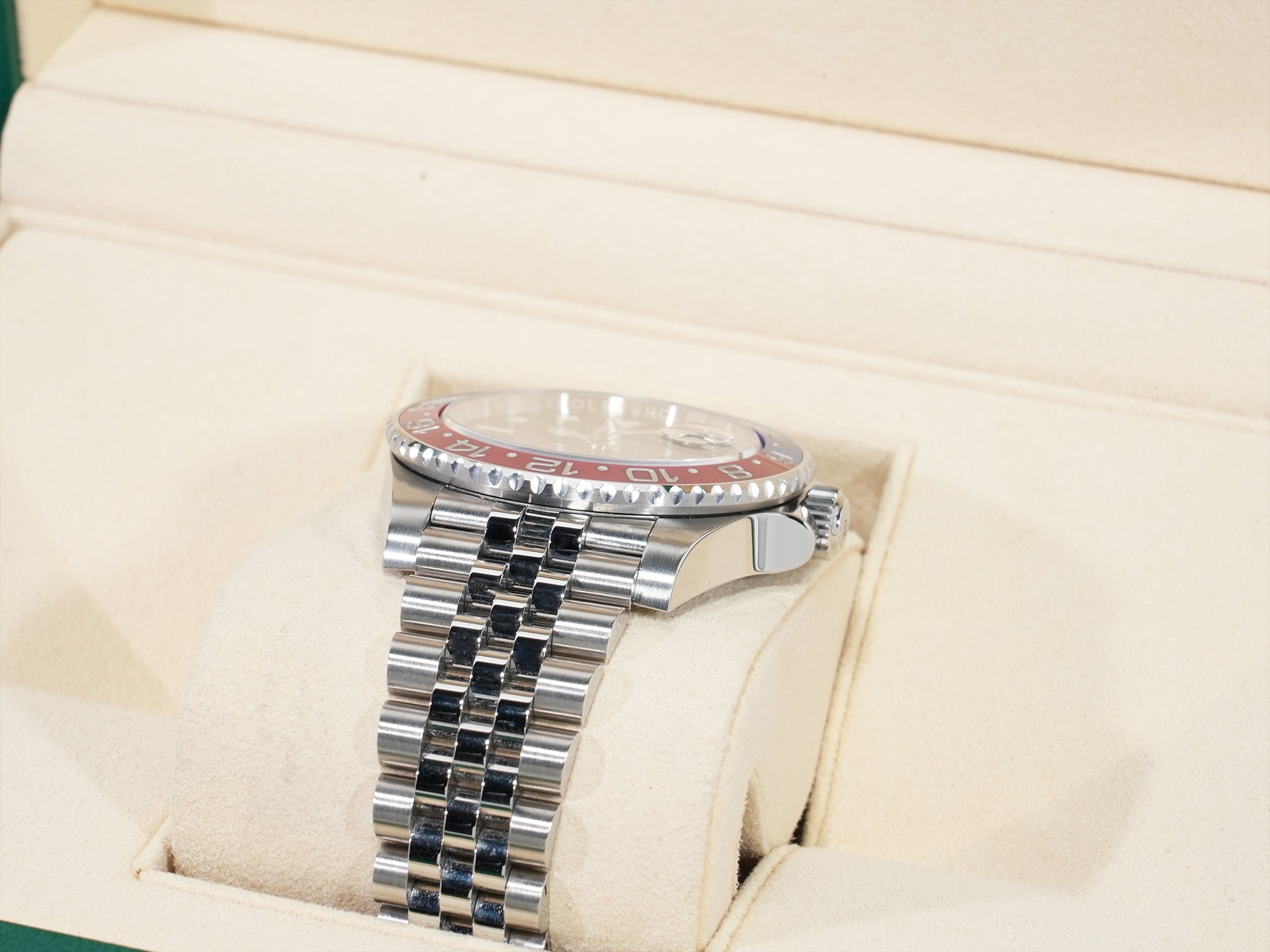 ロレックス GMTマスターII Ref.126710BLRO ステンレススチール ブラック文字盤 ジュビリーブレスレット 中古 rez63cvi