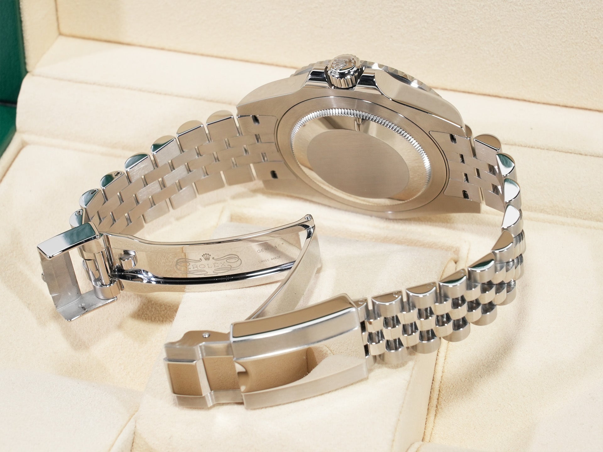 ロレックス GMTマスターII Ref.126710BLRO ステンレススチール ブラック文字盤 ジュビリーブレスレット 中古 rez63cvi