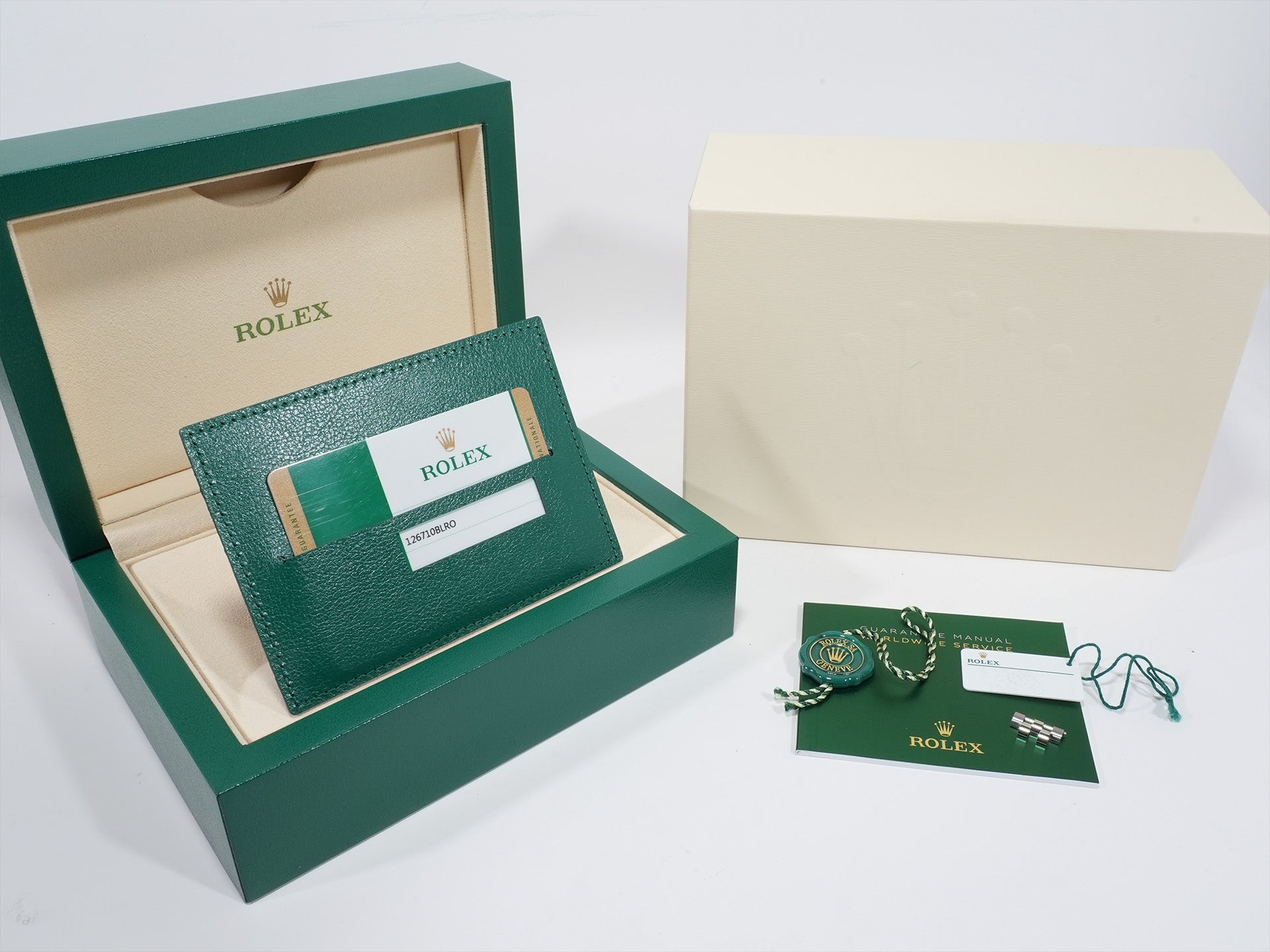 ロレックス GMTマスターII Ref.126710BLRO ステンレススチール ブラック文字盤 ジュビリーブレスレット 中古 rez63cvi