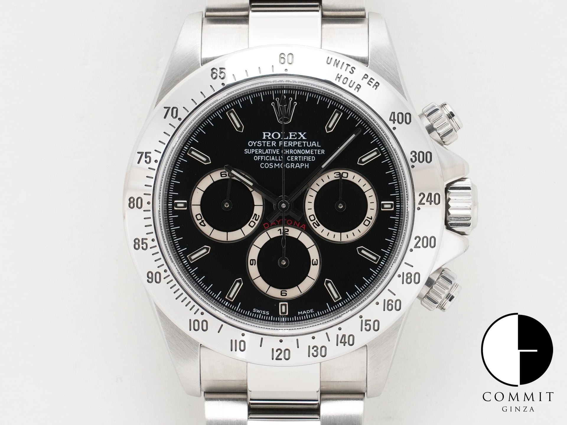 ロレックス デイトナ エルプリメロ Ref.16520 ステンレススチール ブラック文字盤 美中古 zukpr6i5