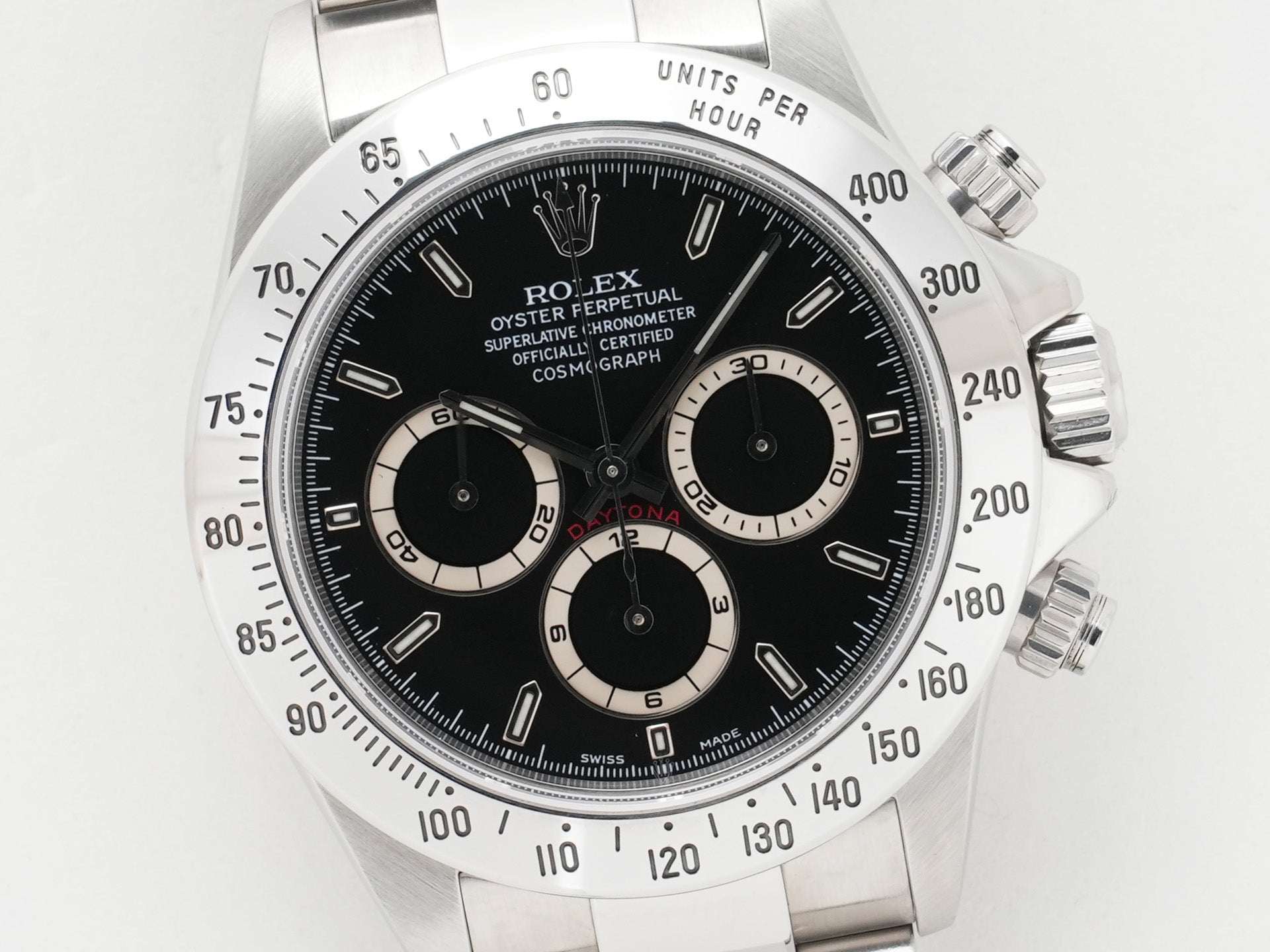 ロレックス デイトナ エルプリメロ Ref.16520 ステンレススチール ブラック文字盤 美中古 zukpr6i5