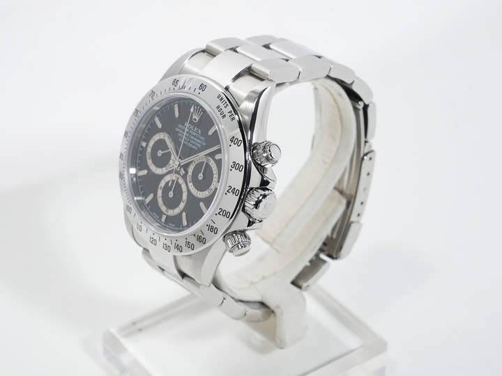 ロレックス デイトナ エルプリメロ Ref.16520 ステンレススチール ブラック文字盤 美中古 zukpr6i5