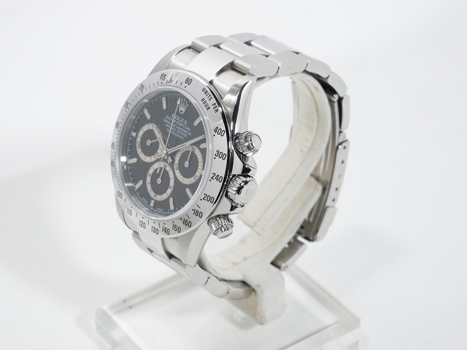 ロレックス デイトナ エルプリメロ Ref.16520 ステンレススチール ブラック文字盤 美中古 zukpr6i5