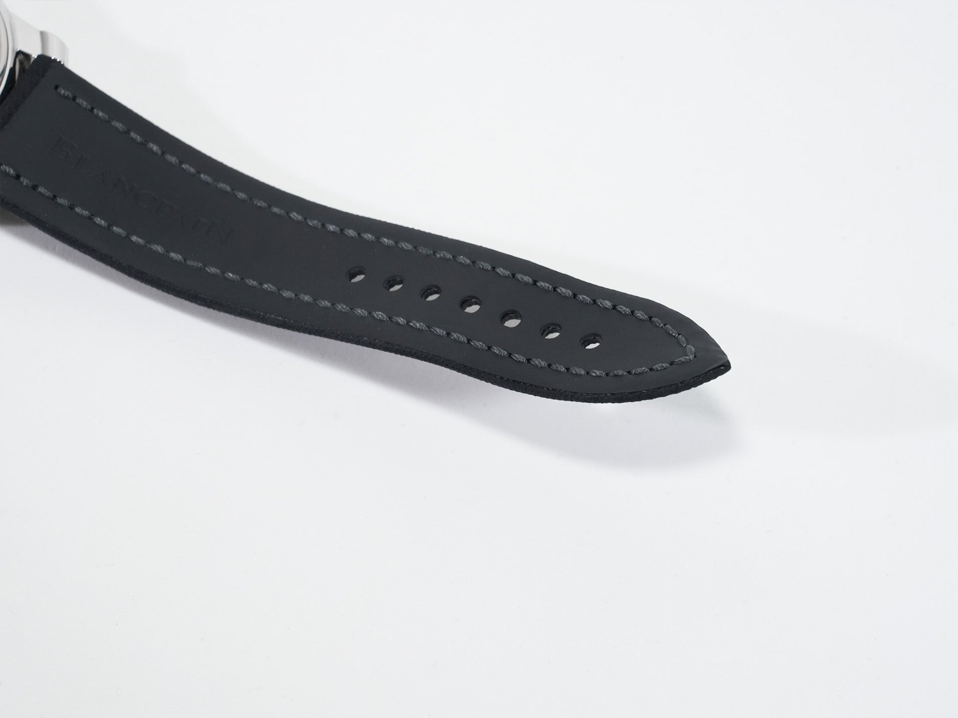 ブランパン フィフティ ファゾムス オートマティック Ref.5015-1130-52A ステンレススチール ブラック文字盤 美中古 m9n9fvf6