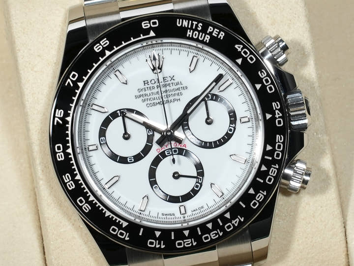 ロレックス デイトナ Ref.126500LN ステンレススチール ホワイト文字盤 未使用 d2ootwnj