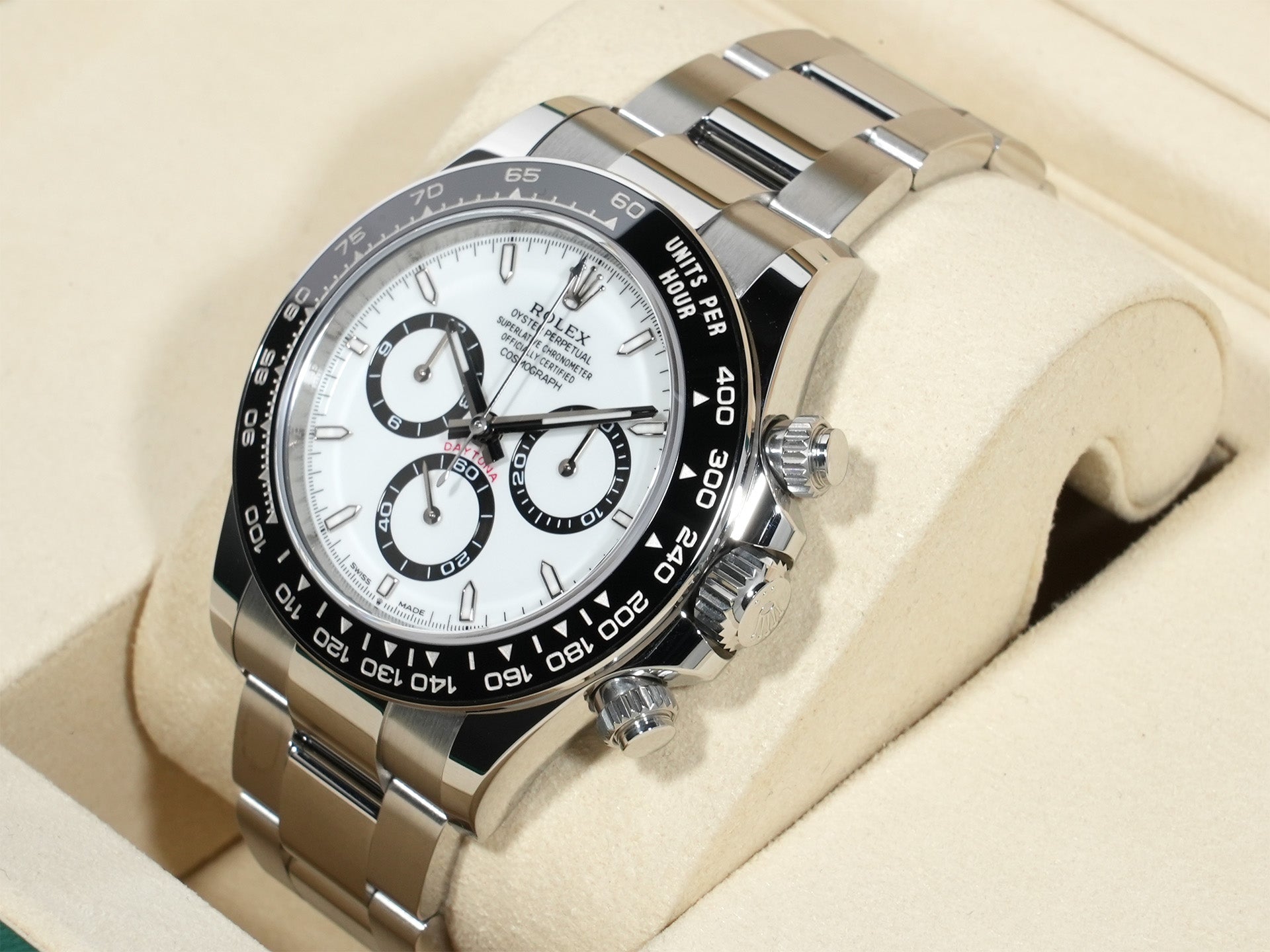 ロレックス デイトナ Ref.126500LN ステンレススチール ホワイト文字盤 未使用 d2ootwnj