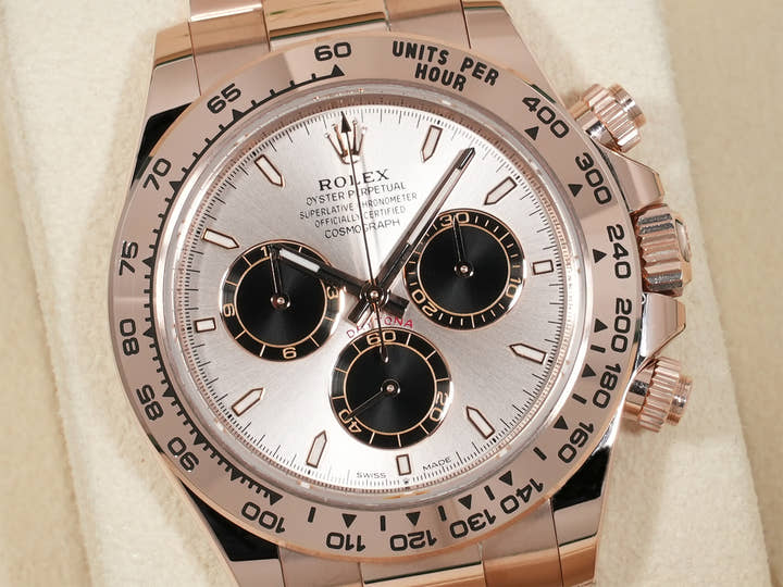ロレックス デイトナ Ref.126505 エバーローズゴールド サンダストxブライトブラック文字盤 未使用 v99wq7jq