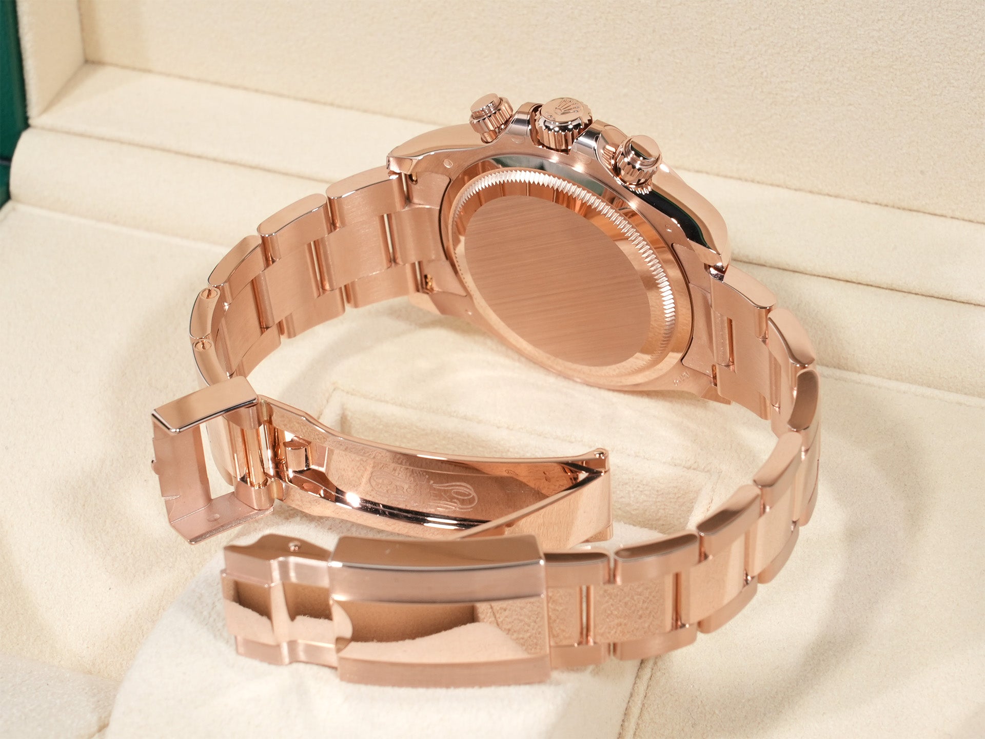 ロレックス デイトナ Ref.126505 エバーローズゴールド サンダストxブライトブラック文字盤 未使用 v99wq7jq