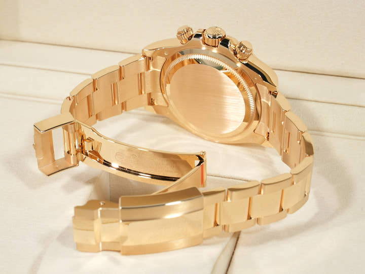 ロレックス デイトナ Ref.126508 イエローゴールド ゴールデンxブライトブラック文字盤 未使用 u4efqfv8