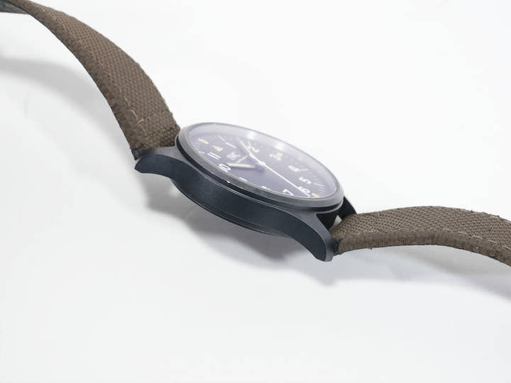 IWC パイロットウォッチ マーク XVIII ホディンキー Ref.IW324801 セラタニウム ブラック文字盤 中古 696cdgza