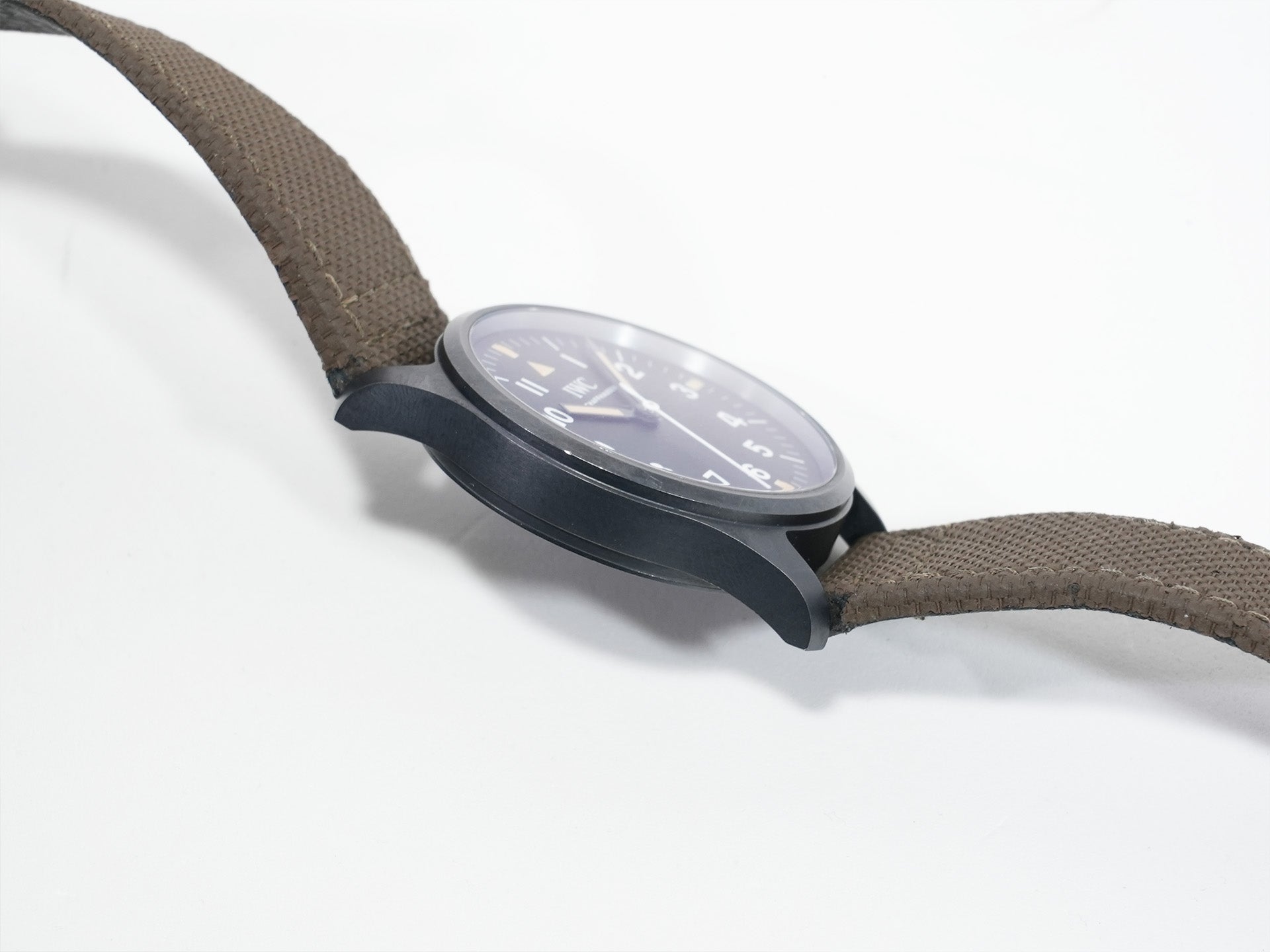 IWC パイロットウォッチ マーク XVIII ホディンキー Ref.IW324801 セラタニウム ブラック文字盤 中古 696cdgza