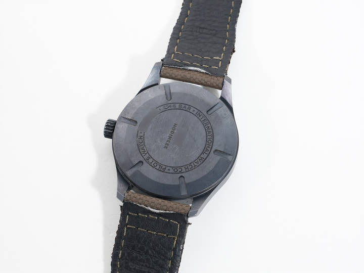 IWC パイロットウォッチ マーク XVIII ホディンキー Ref.IW324801 セラタニウム ブラック文字盤 中古 696cdgza