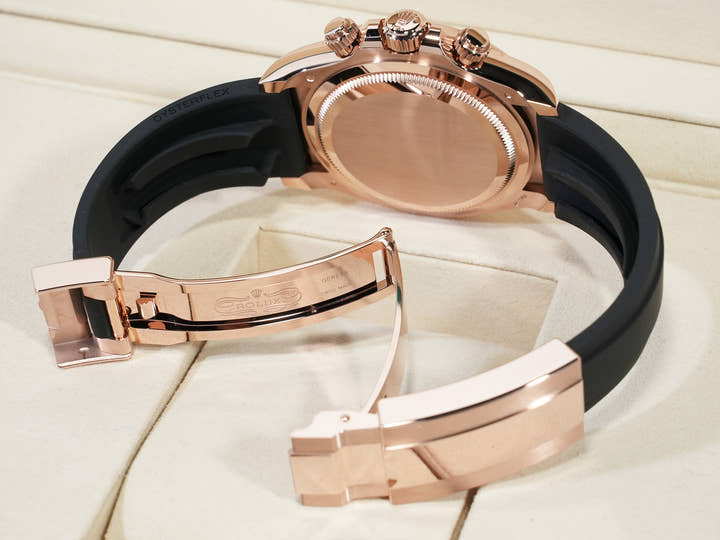 ロレックス デイトナ Ref.126515LN エバーローズゴールド ブライトブラックxサンダストx8Pダイヤ文字盤 未使用 p3a35g67