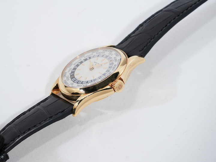 パテックフィリップ コンプリケーション ワールドタイム Ref.5110J-001 イエローゴールド シルバー文字盤 中古 3m2s9qng