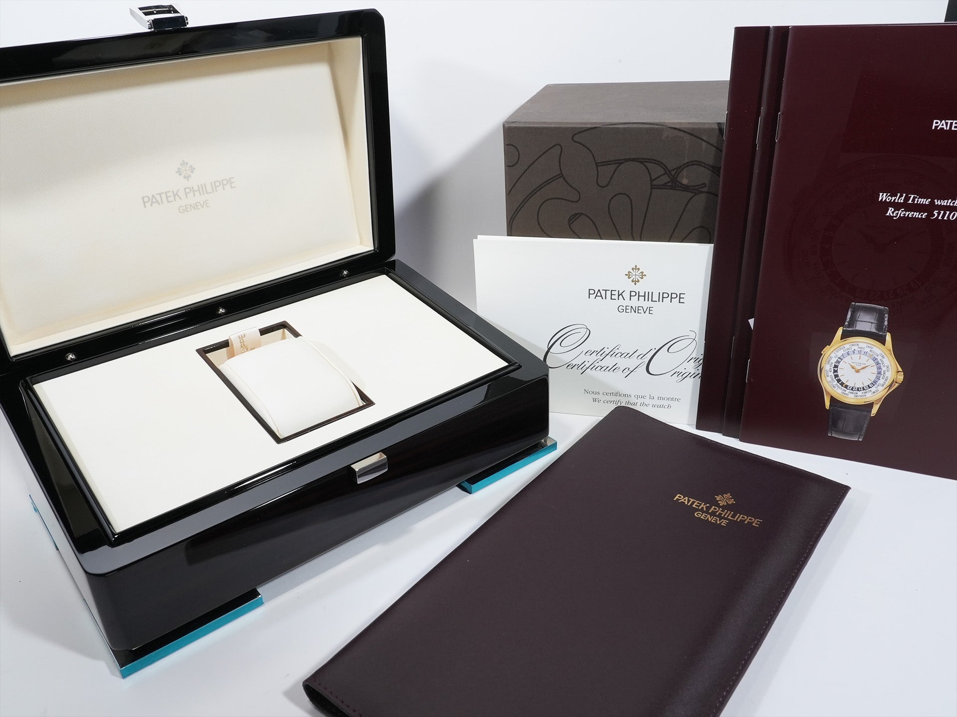 パテックフィリップ コンプリケーション ワールドタイム Ref.5110J-001 イエローゴールド シルバー文字盤 中古 3m2s9qng