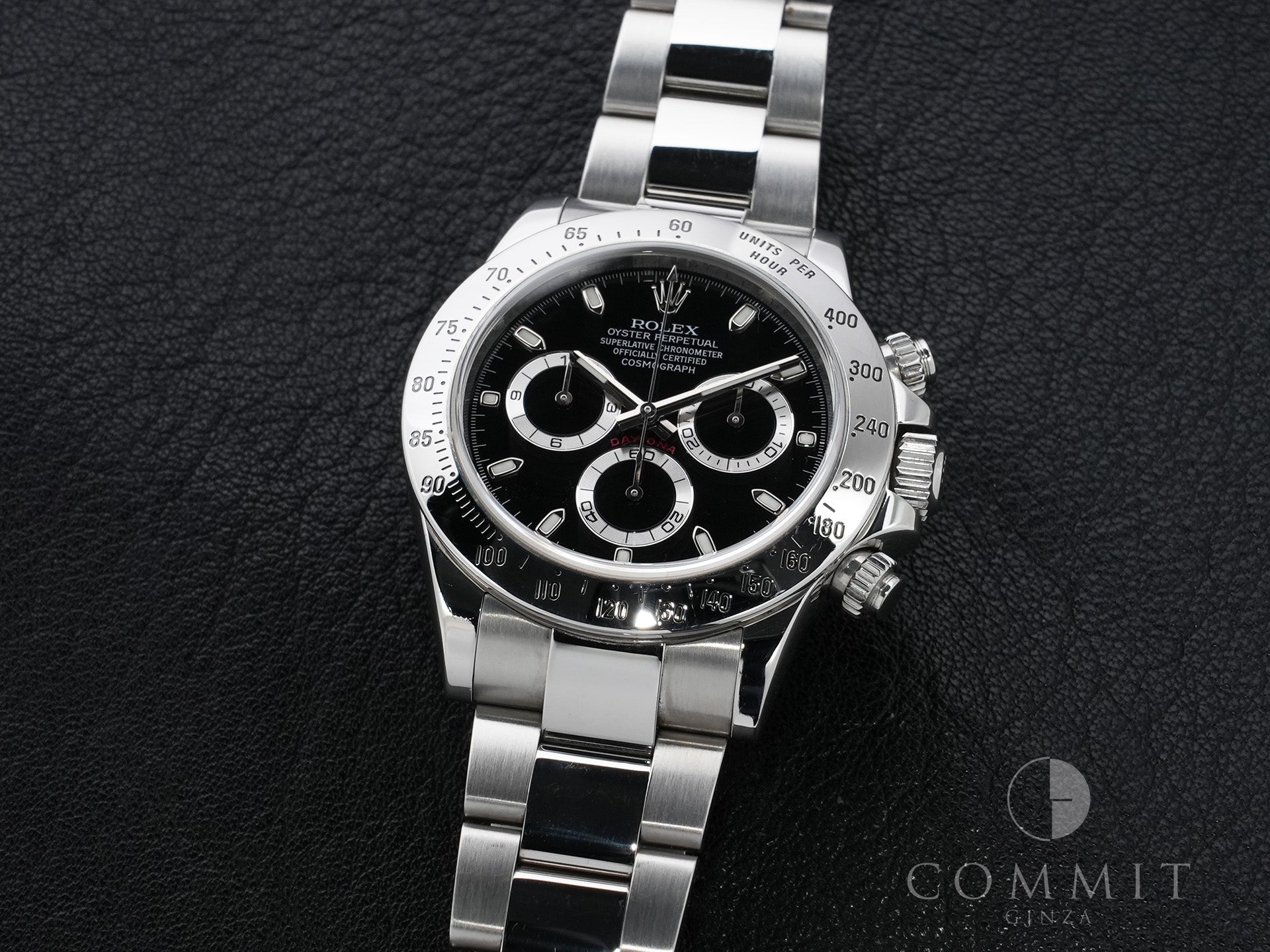 ロレックス デイトナ Ref.116520 ステンレススチール ブラック文字盤 中古 cqs82d2i