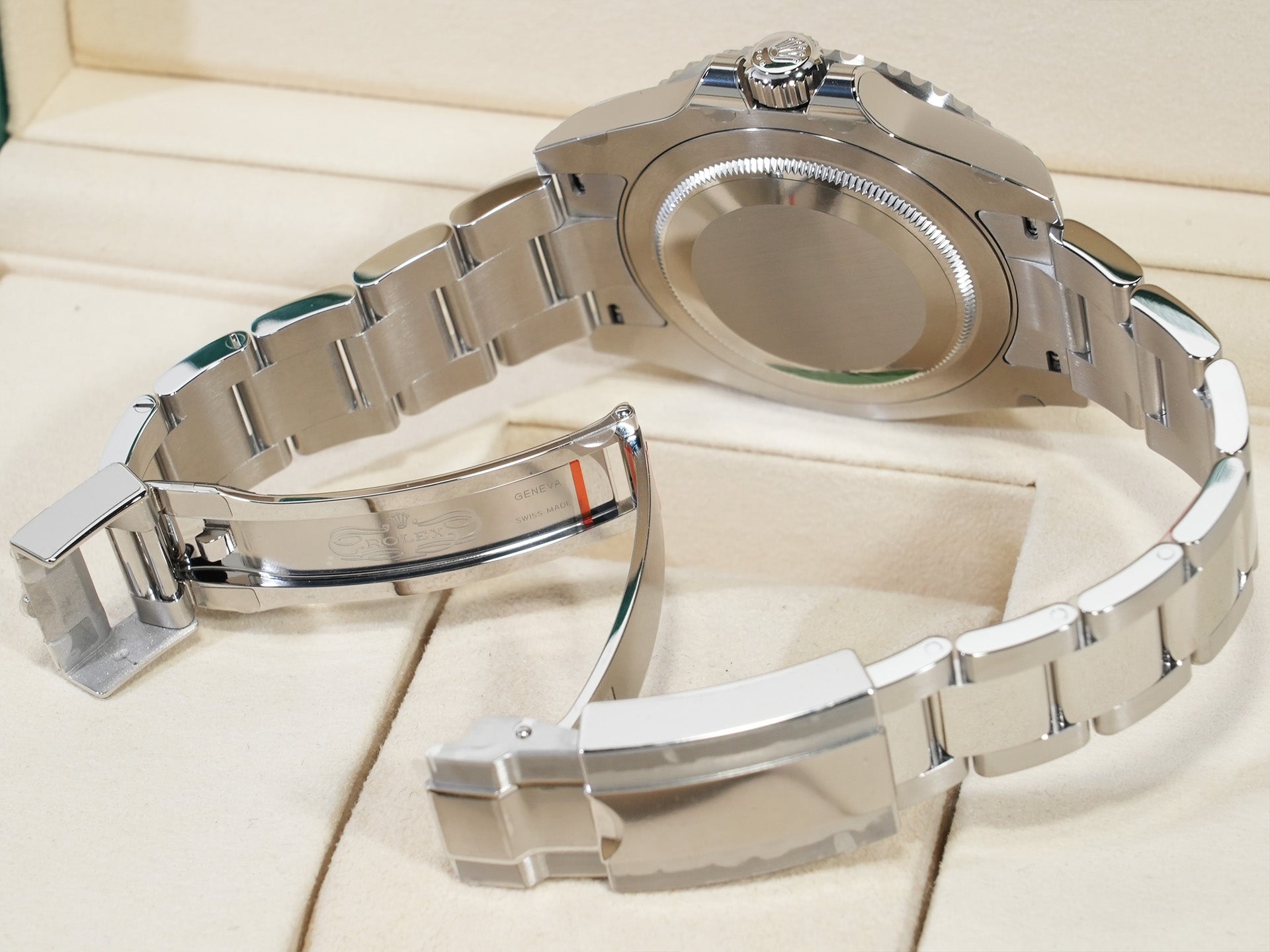 ロレックス GMTマスターII Ref.126710BLNR ステンレススチール ブラック文字盤 オイスターブレスレット 未使用 mkooeo59