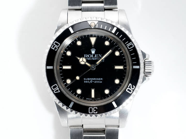 Rolex Submariner Ref. 5513 Stainless Steel Black Dial Pre-owned 38zduabi