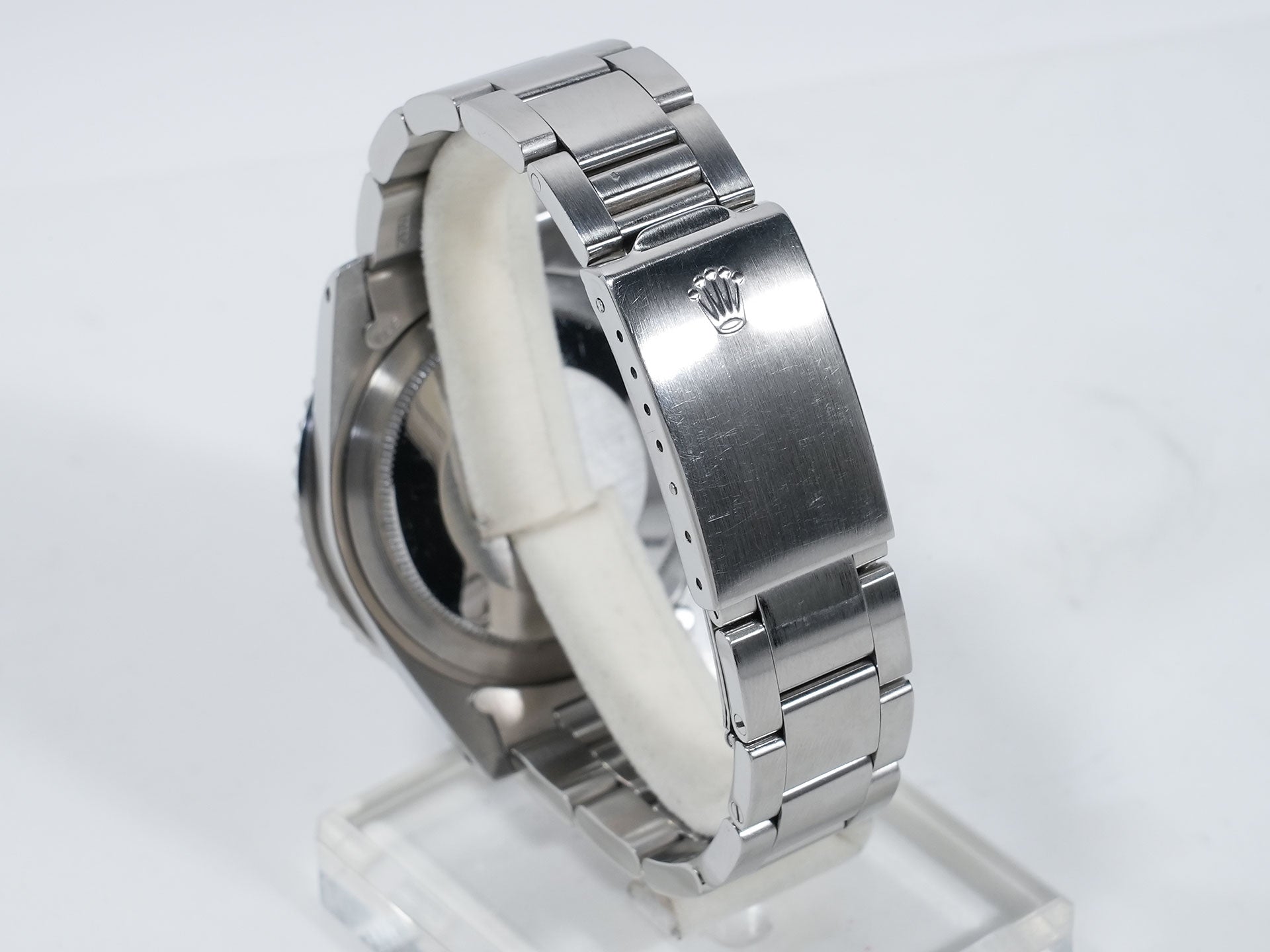 ロレックス GMTマスター Ref.1675 ステンレススチール ブラック文字盤 オイスターブレスレット 中古 abtcy6uf