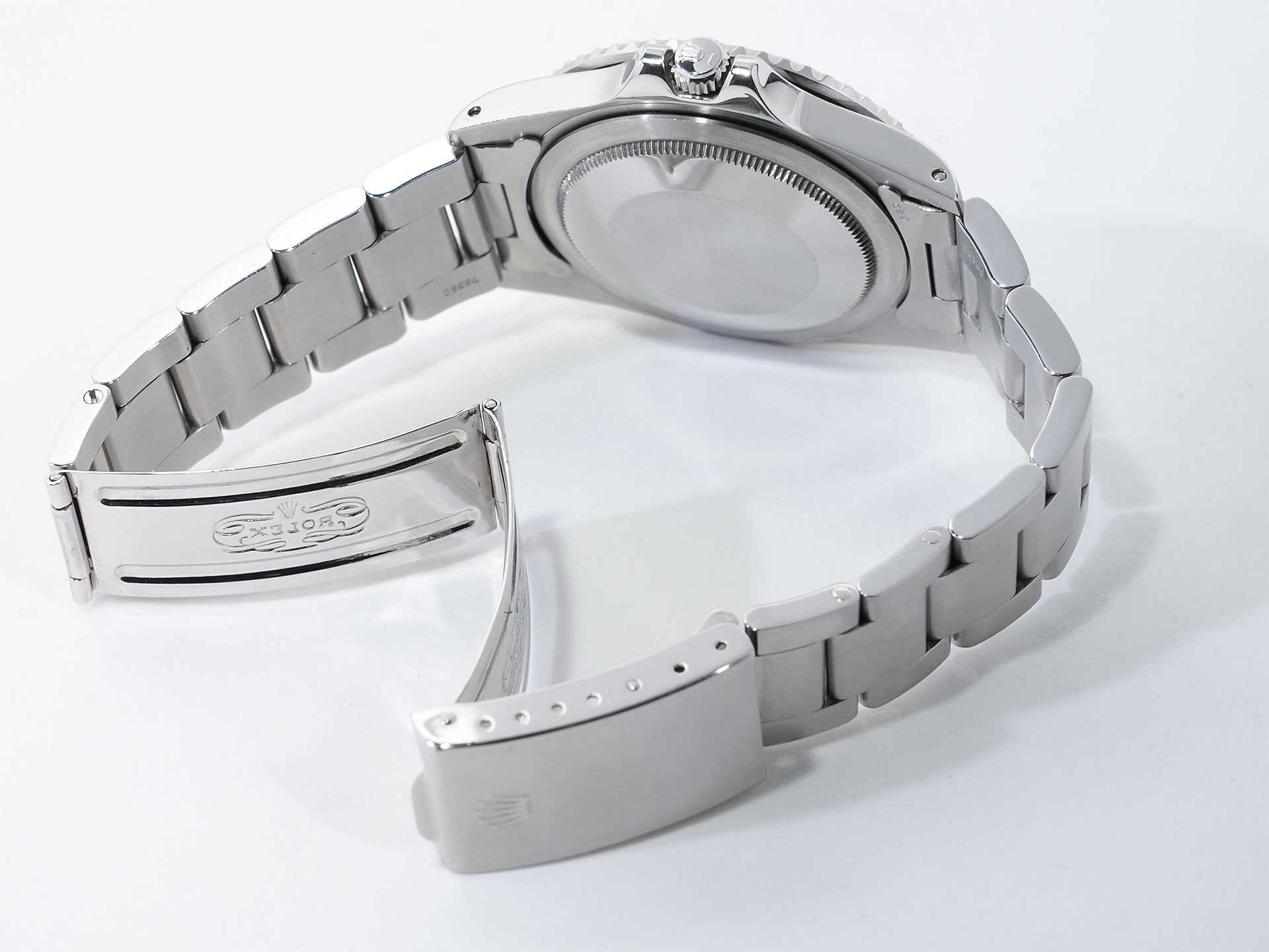 ロレックス GMTマスター Ref.1675 ステンレススチール ブラック文字盤 オイスターブレスレット 中古 abtcy6uf