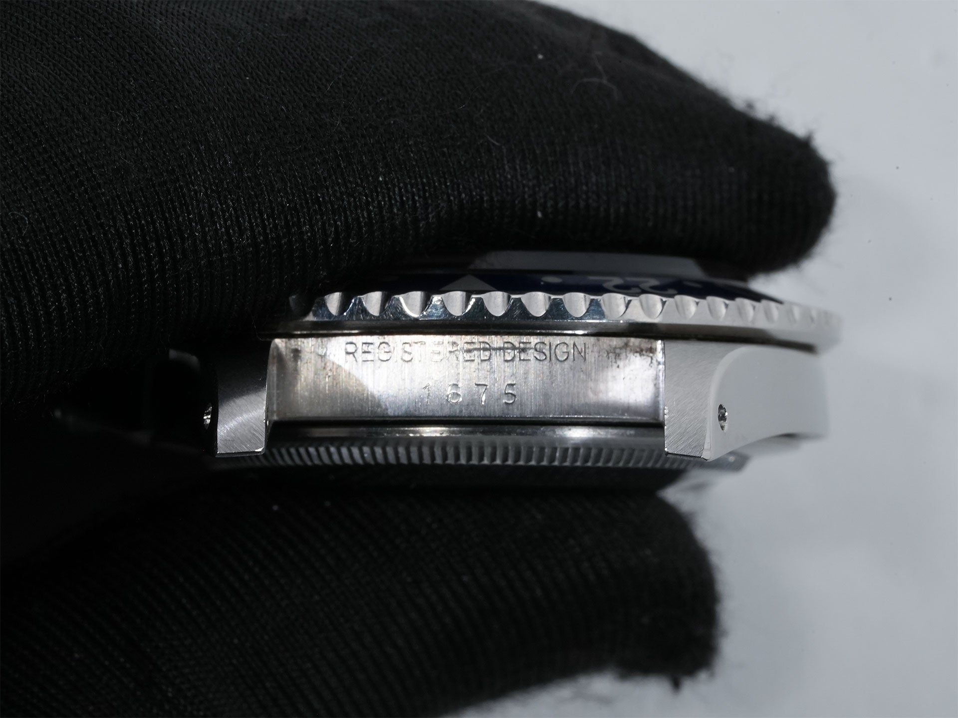 ロレックス GMTマスター Ref.1675 ステンレススチール ブラック文字盤 オイスターブレスレット 中古 abtcy6uf