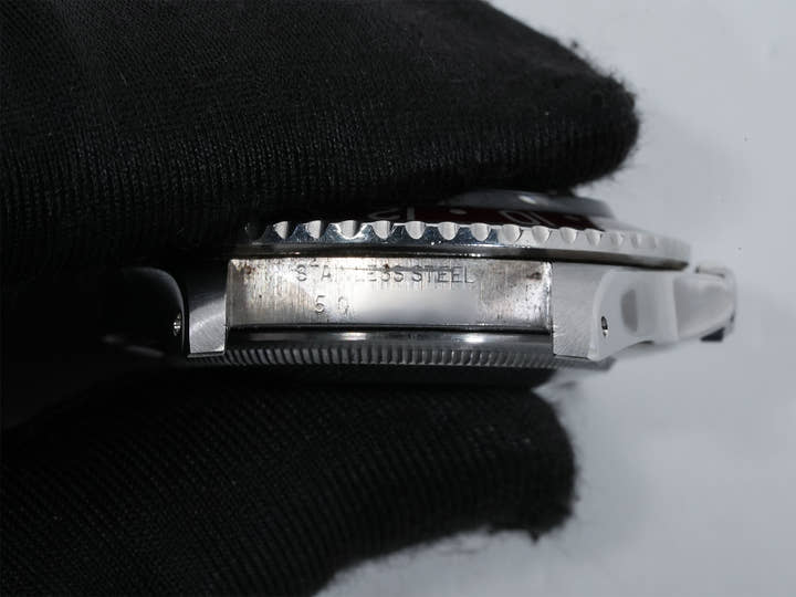 ロレックス GMTマスター Ref.1675 ステンレススチール ブラック文字盤 オイスターブレスレット 中古 abtcy6uf