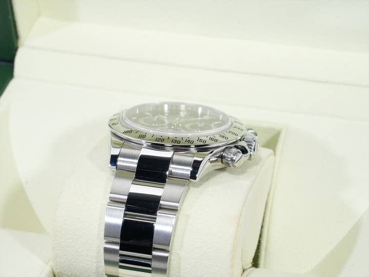 ロレックス デイトナ Ref.116520 ステンレススチール ブラック文字盤 美品 wh9ijr8s