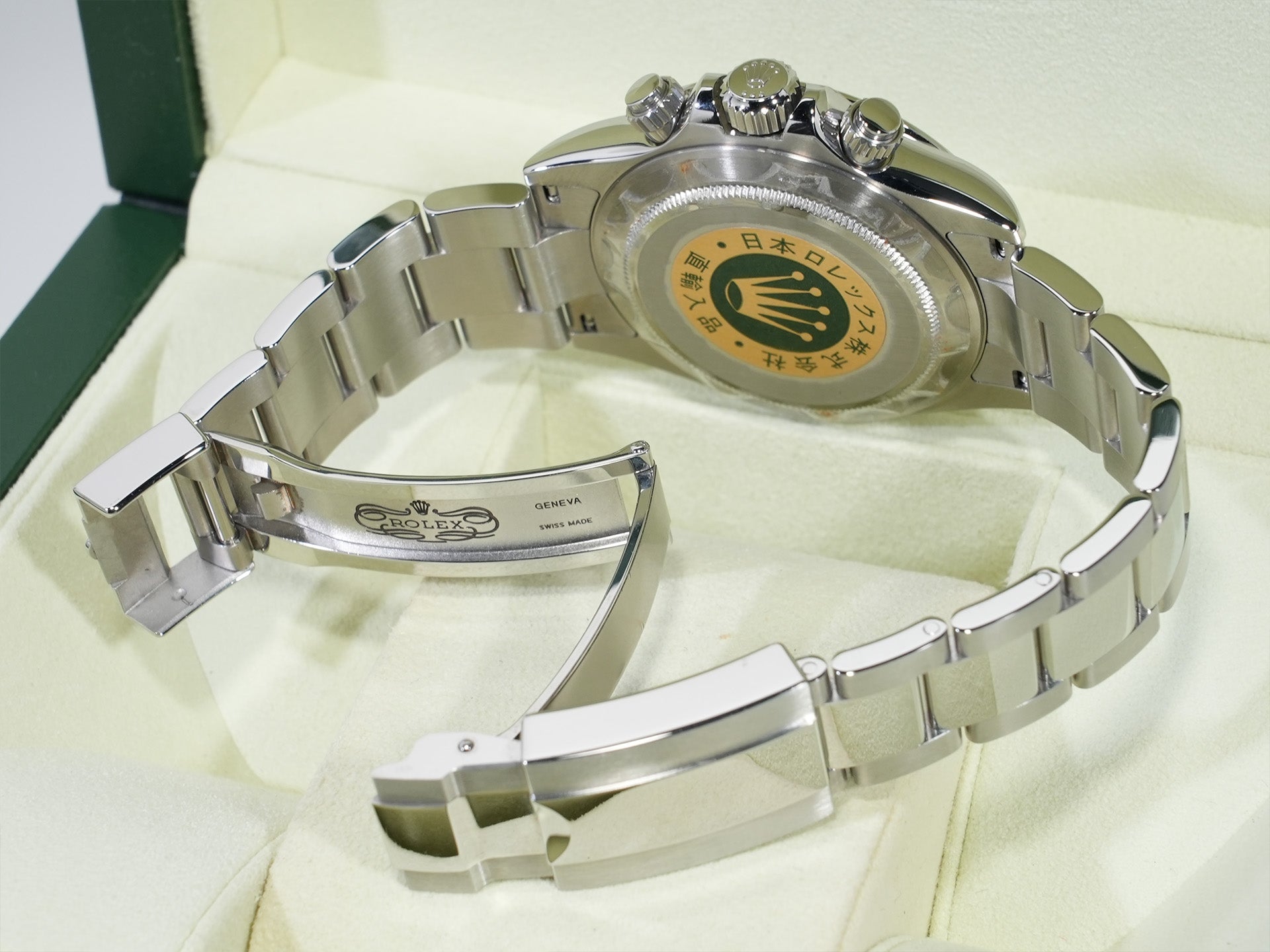 ロレックス デイトナ Ref.116520 ステンレススチール ブラック文字盤 美品 wh9ijr8s