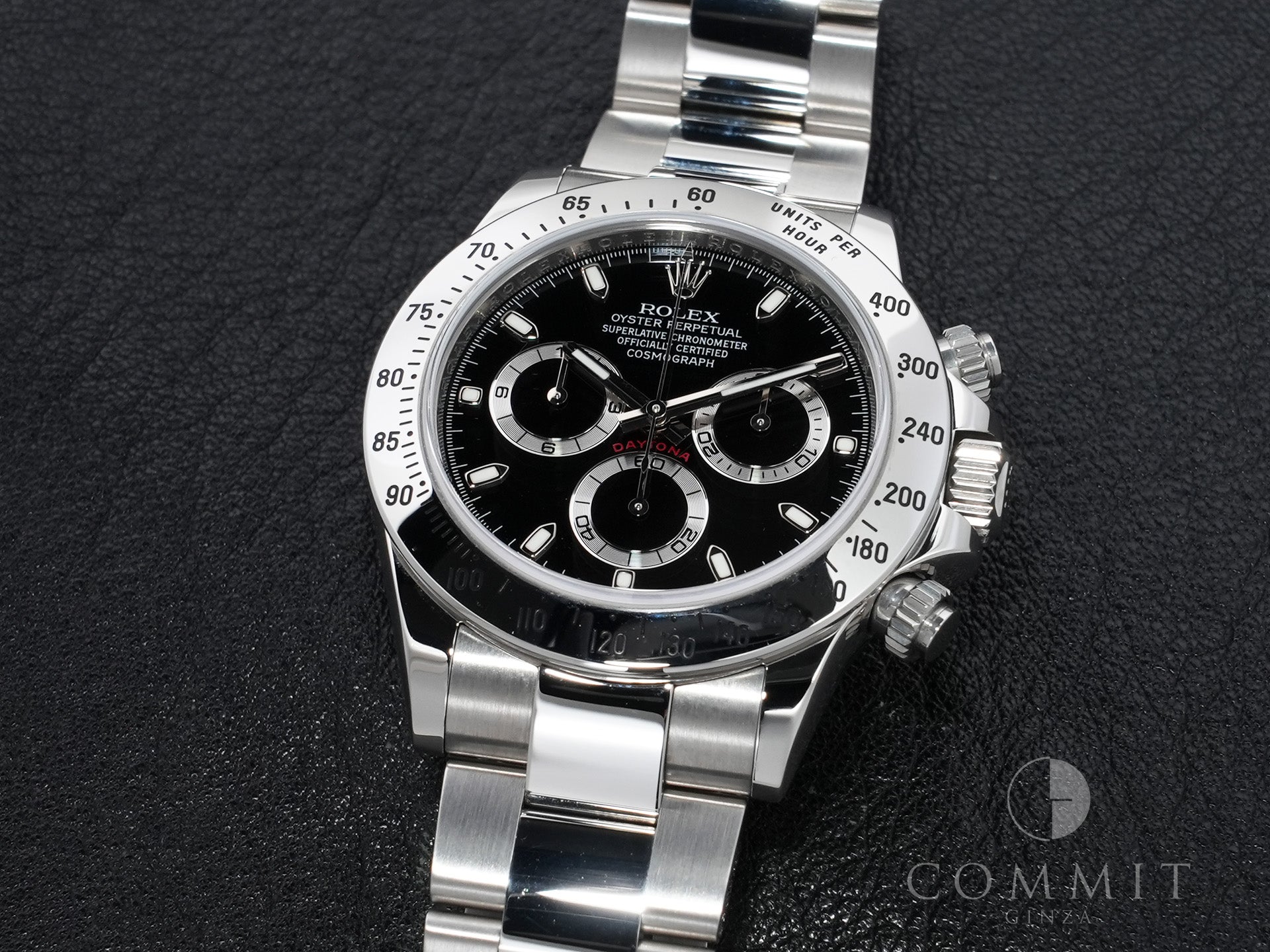 ロレックス デイトナ Ref.116520 ステンレススチール ブラック文字盤 美品 wh9ijr8s