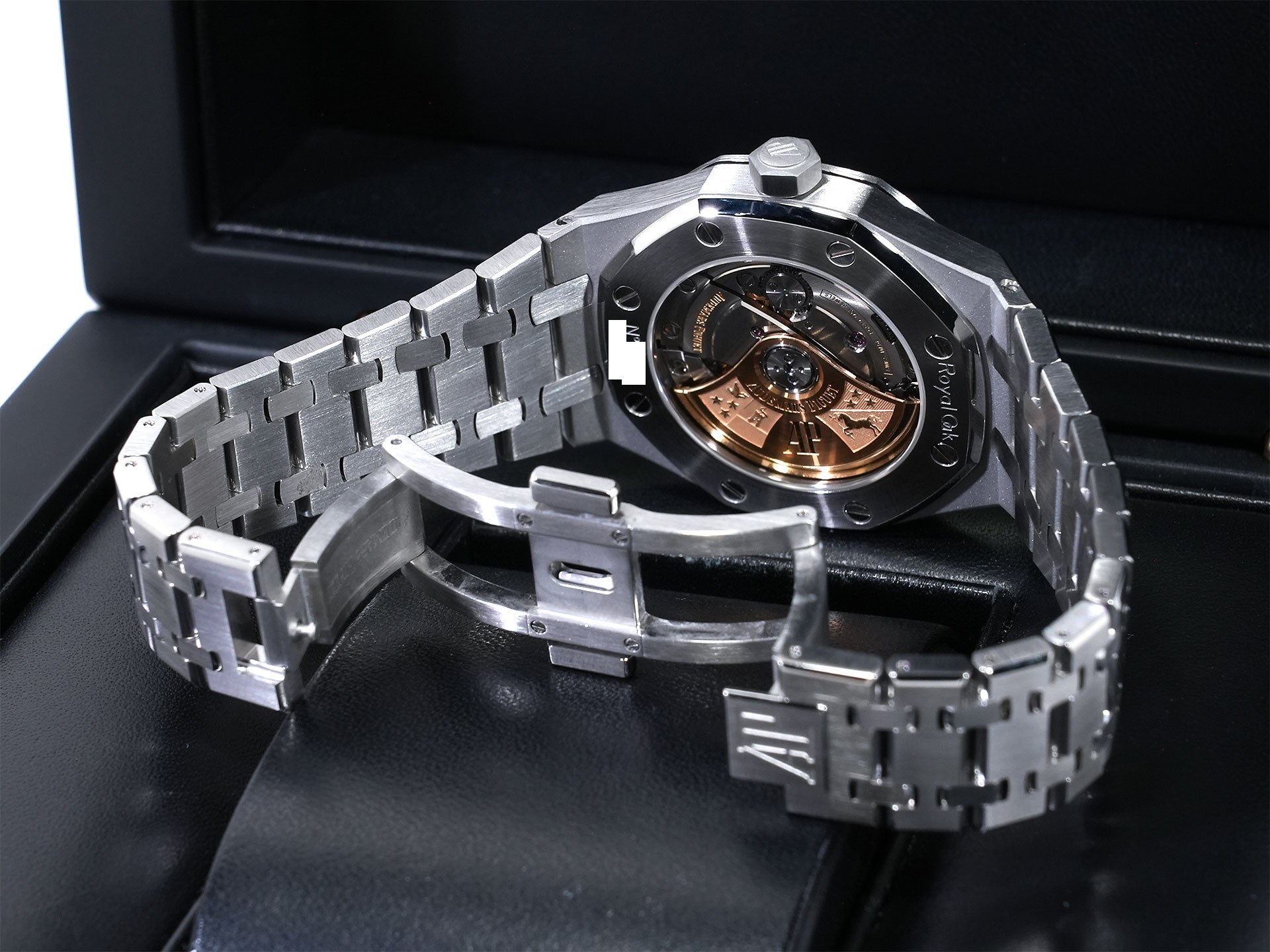 オーデマピゲ ロイヤルオーク Ref.15450ST.OO.1256ST.01 ステンレススチール シルバー文字盤 美品 59knu9fi