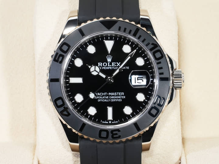 ロレックス ヨットマスター42 Ref.226659 ホワイトゴールド ブラック文字盤 美品 zystdmpm