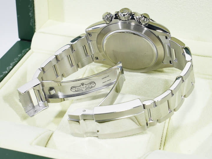 ロレックス デイトナ Ref.116520 ステンレススチール ブラック文字盤 美品 ypu688wz