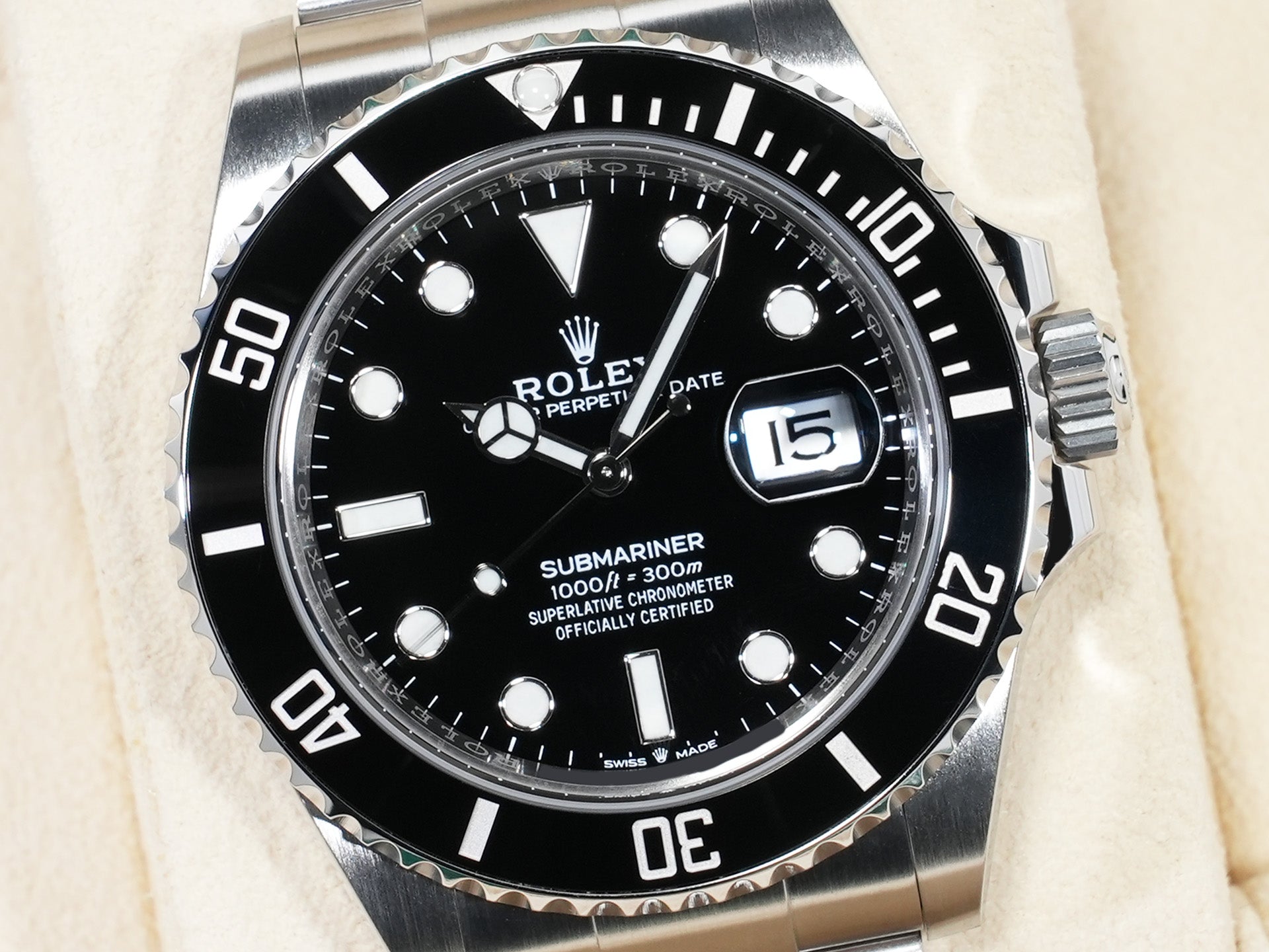 ロレックス サブマリーナー デイト Ref.126610LN ステンレススチール ブラック文字盤 美中古 6757qp2h