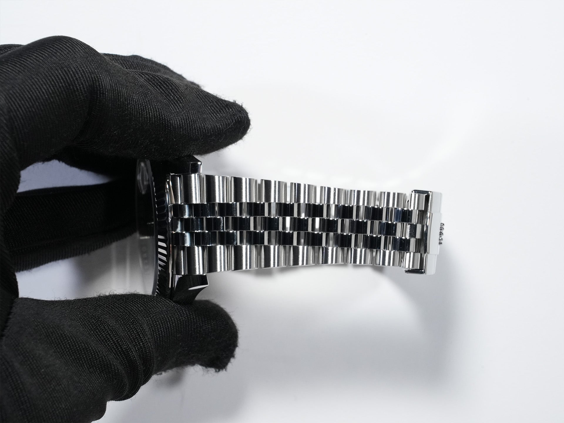 ロレックス デイトジャスト41 Ref.126334 ステンレススチール/ホワイトゴールド スレートローマン文字盤 ジュビリーブレスレット 美中古 fkhg33sc