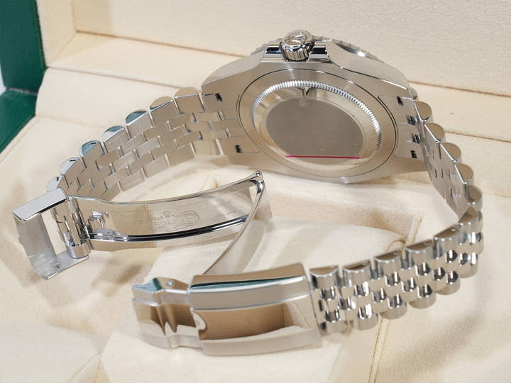 ロレックス GMTマスターII Ref.126710BLNR ステンレススチール ブラック文字盤 ジュビリーブレスレット 美中古 9wnua9vb