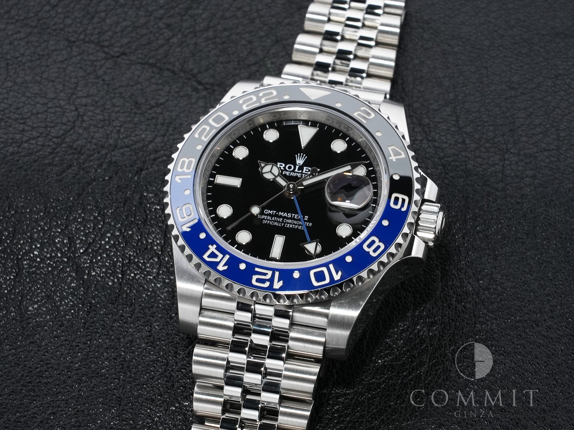 ロレックス GMTマスターII Ref.126710BLNR ステンレススチール ブラック文字盤 ジュビリーブレスレット 美中古 9wnua9vb