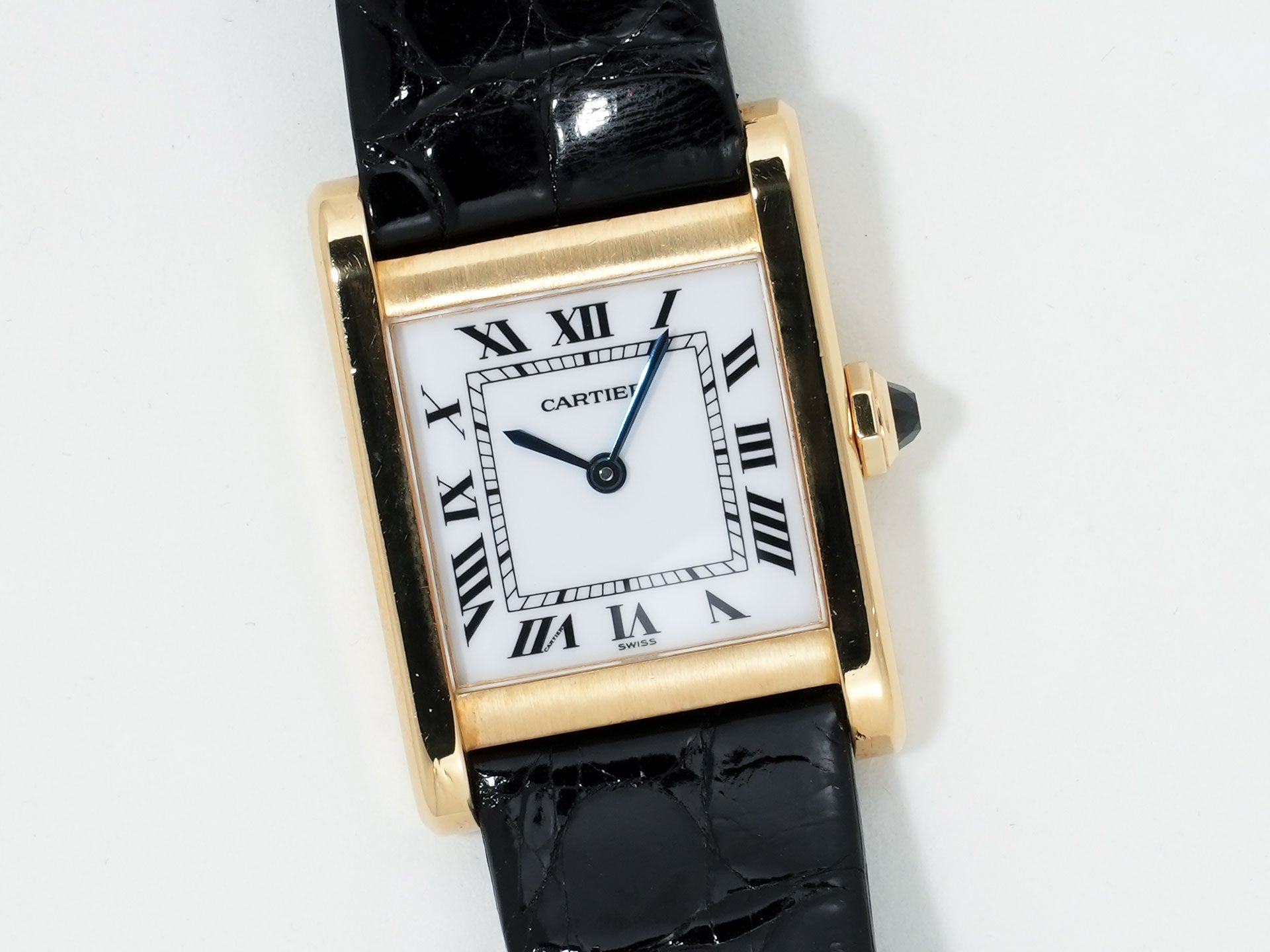 カルティエ タンク ノルマル Ref.78093 イエローゴールド ホワイト文字盤 中古 fzotxguv