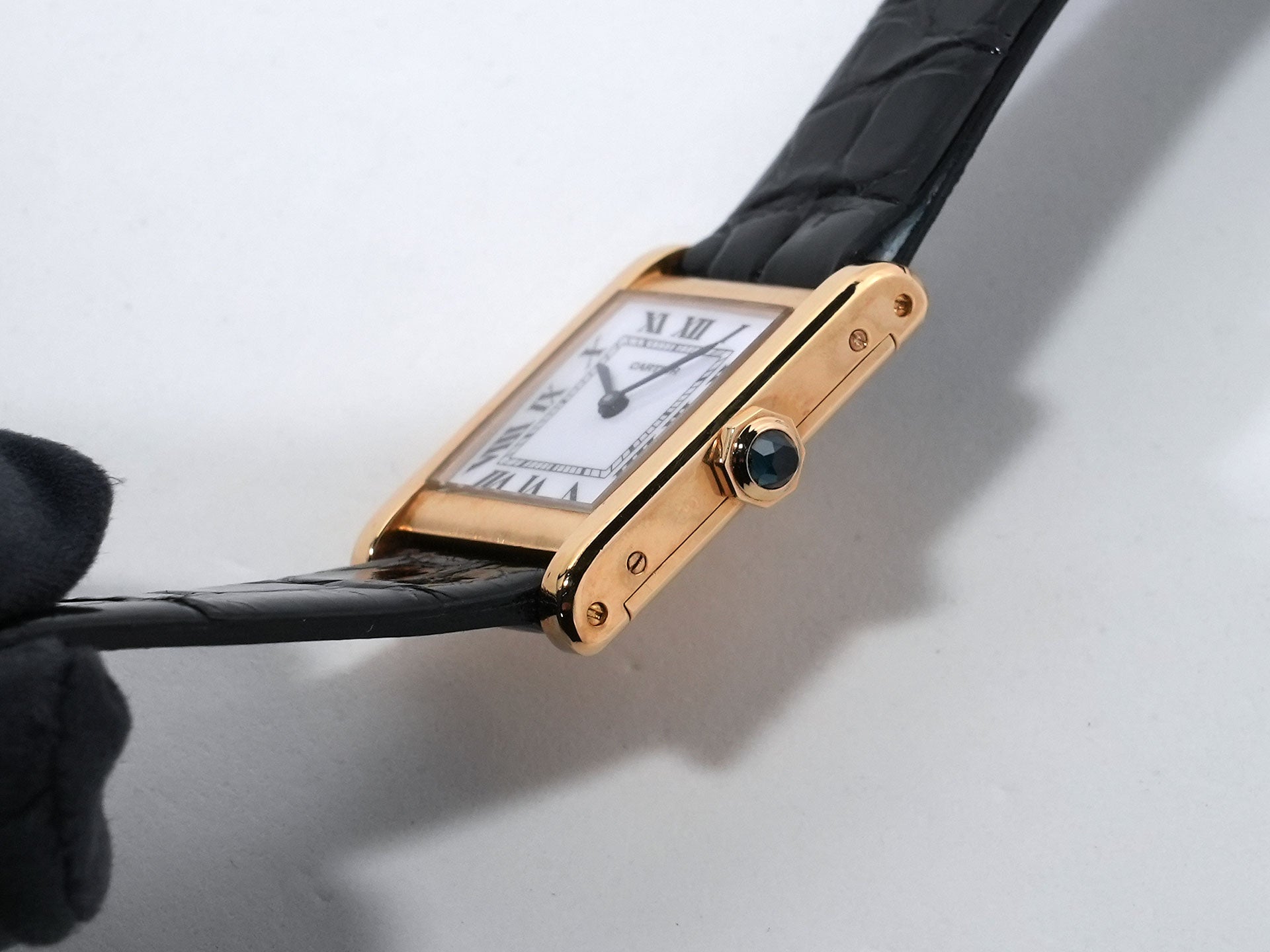 カルティエ タンク ノルマル Ref.78093 イエローゴールド ホワイト文字盤 中古 fzotxguv