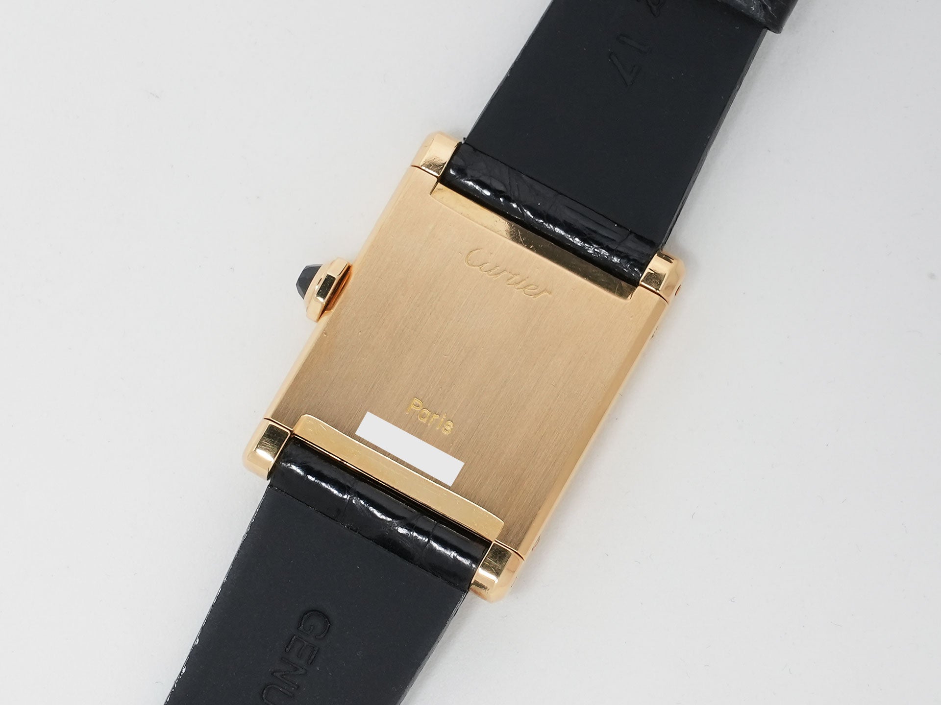 カルティエ タンク ノルマル Ref.78093 イエローゴールド ホワイト文字盤 中古 fzotxguv