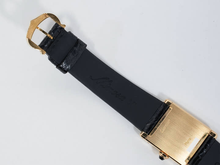 カルティエ タンク ノルマル Ref.78093 イエローゴールド ホワイト文字盤 中古 fzotxguv