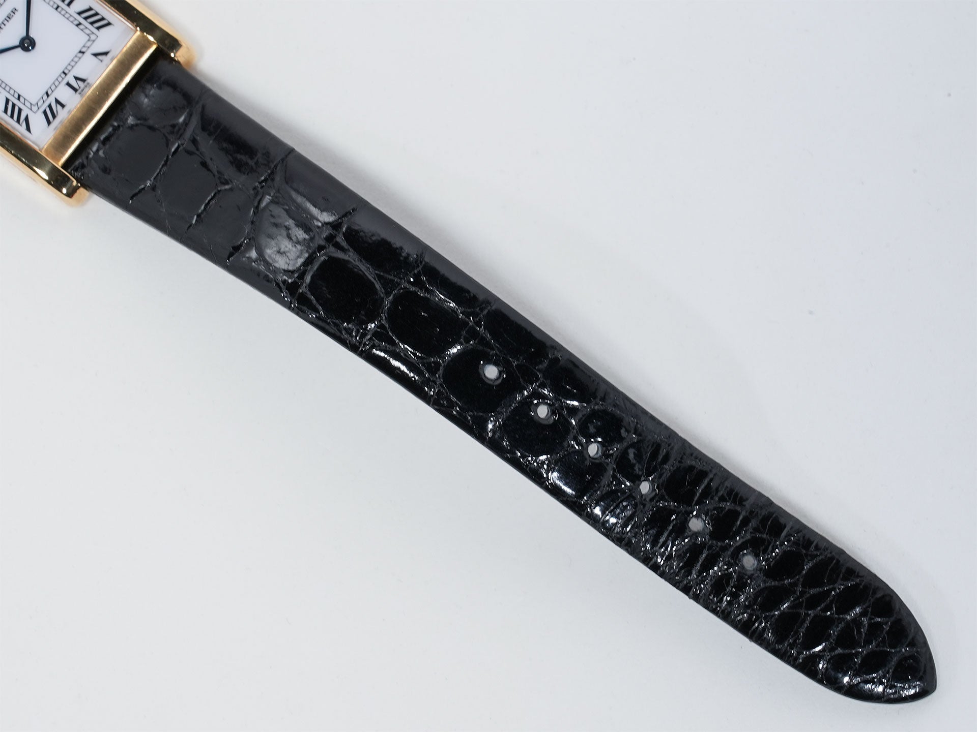 カルティエ タンク ノルマル Ref.78093 イエローゴールド ホワイト文字盤 中古 fzotxguv