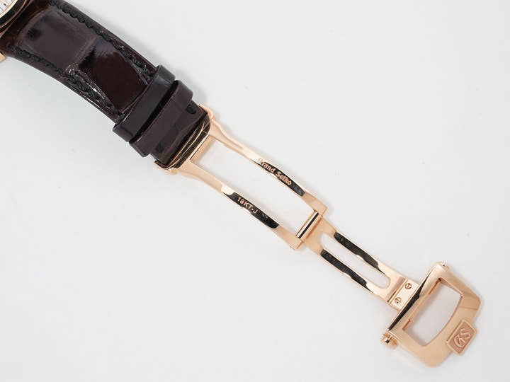 グランドセイコー Elegance Collection 限定モデル Ref.SBGY008 ピンクゴールド 垂り雪文字盤 中古 wohjaebv