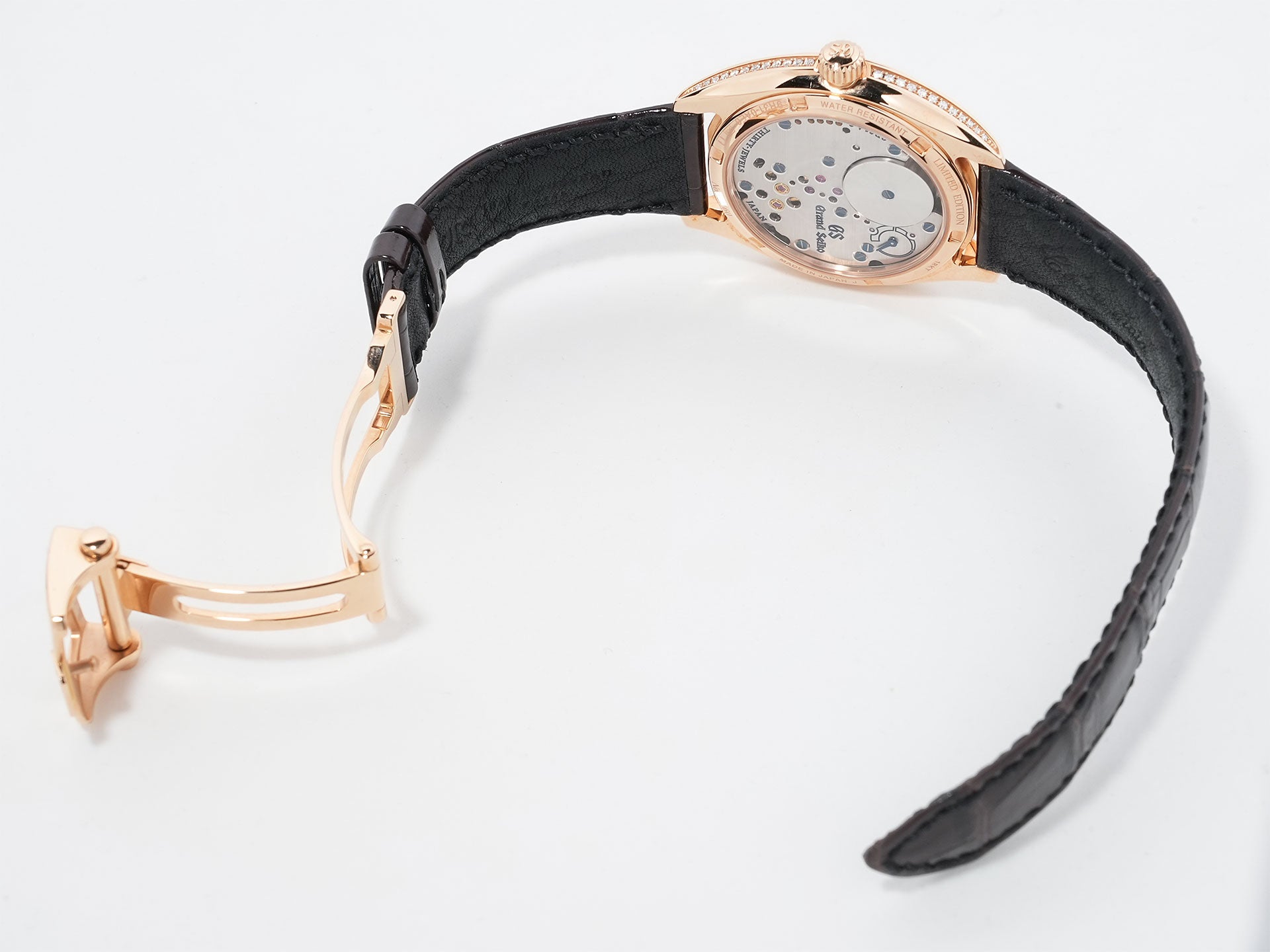 グランドセイコー Elegance Collection 限定モデル Ref.SBGY008 ピンクゴールド 垂り雪文字盤 中古 wohjaebv